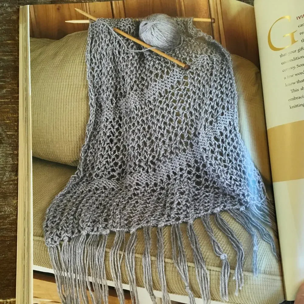 Prayer Shawl Companion: 38 Knit Designs Hardcover Book Patterns Wrap Stole Warm